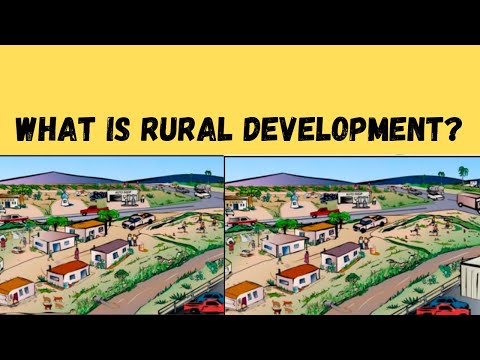 Rural Development | Introduction | Definitions | Basic Elements Of Rural Development.