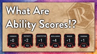 Famous What Are Ability Scores? | How To D&D pt.1 Wealth