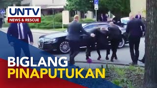 Prime minister ng Slovakia, isinugod sa ospital matapos pagbabarilin