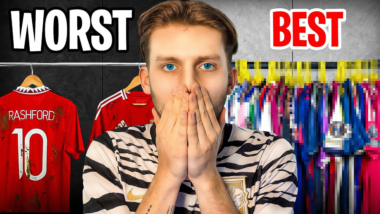 Реакция на ВАШИ коллекции футбольных маек! Часть 5