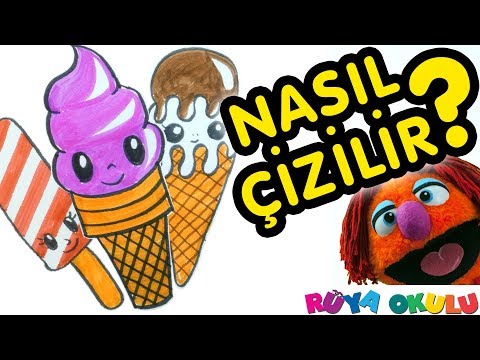 Video: Bir Kalemle Dondurma Nasıl çizilir