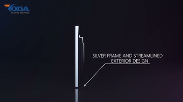 Indoor Smart In-touch Digital Signage Display Digital Menu Board For Restaurant