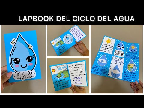 WATER CYCLE Lapbook | World Water Day March 22nd | School Project