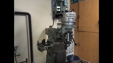 Bridgeport Mill Introduction to Refurbishment Plus History Part 1