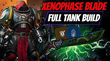 Xenophase Blade MAX TANK Bulwark Build Has 75% Damage Reduction - Space Marine 2 Build Guide