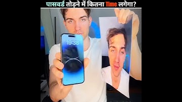 Hacker को Password तोड़ने में कितना टाइम लगता? | HowFast Can Hackers Crack Your Password?।#shorts