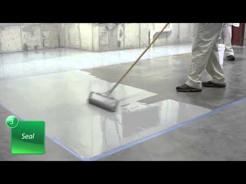 Hillyard Concrete Defense® Application - Floor Machine Prep