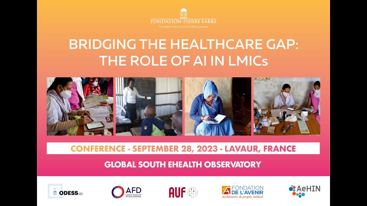 Conference ODESS 2023 - Bridging the Healthcare Gap : the Role of AI in ...