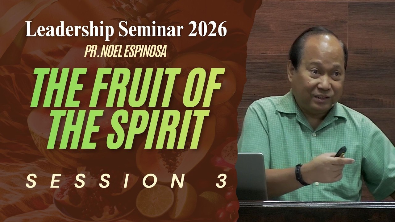 Плоды Духа. Часть 2 (Плоды Духа - Сессия 3) | Ноэль Эспиноса