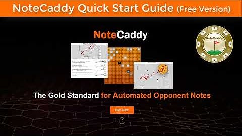 NoteCaddy: Free Version Quick Start Guide
