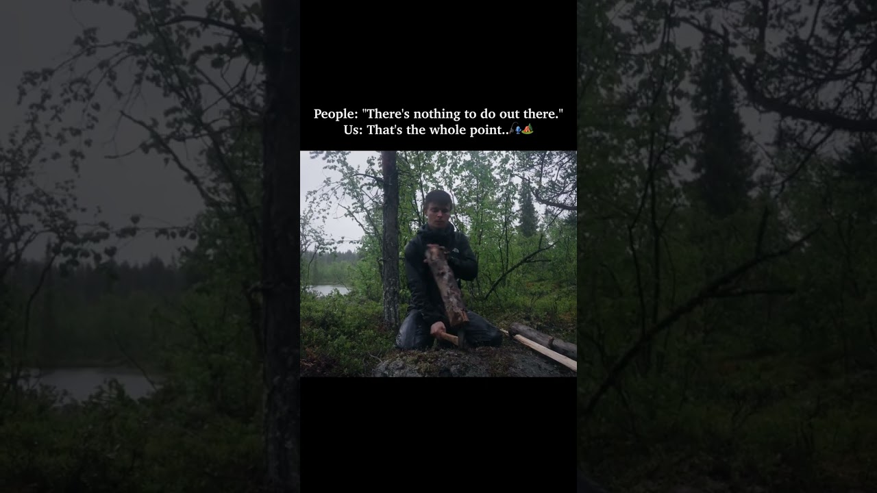 People: "There's nothing to do out there"...
