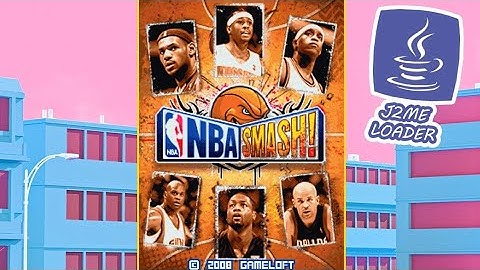 NBA Smash! mobile gameplay | J2ME Emulator