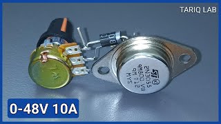0-48V 10A Adjustable Voltage Regulator