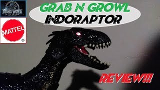 Mattel Juric World Grabngrowl Indoraptor Review