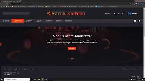 How to Upload a File to Beam-Monsters Website - BeamNG