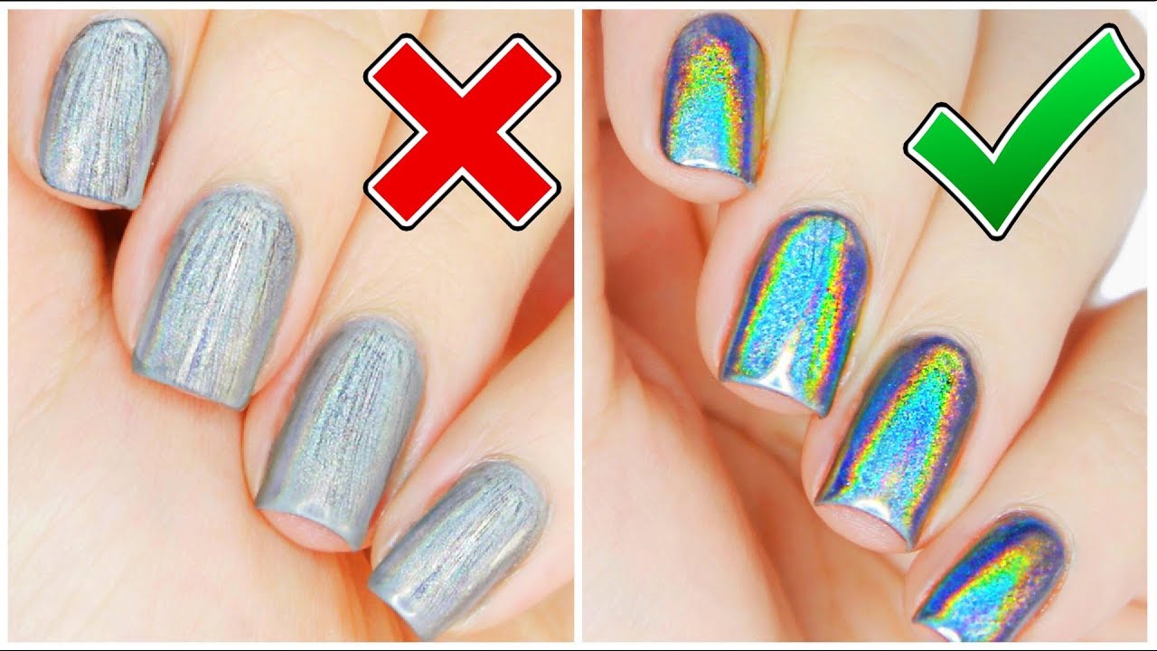 Whats Up Nails - Holographic Chrome Powder