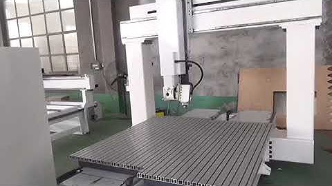 5 axis CNC Router machine moving table