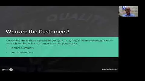 CAHO Webinar : Continuous Quality Improvement by Mr. Suresh Lulla