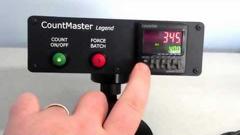 Batch Counter Countmaster features