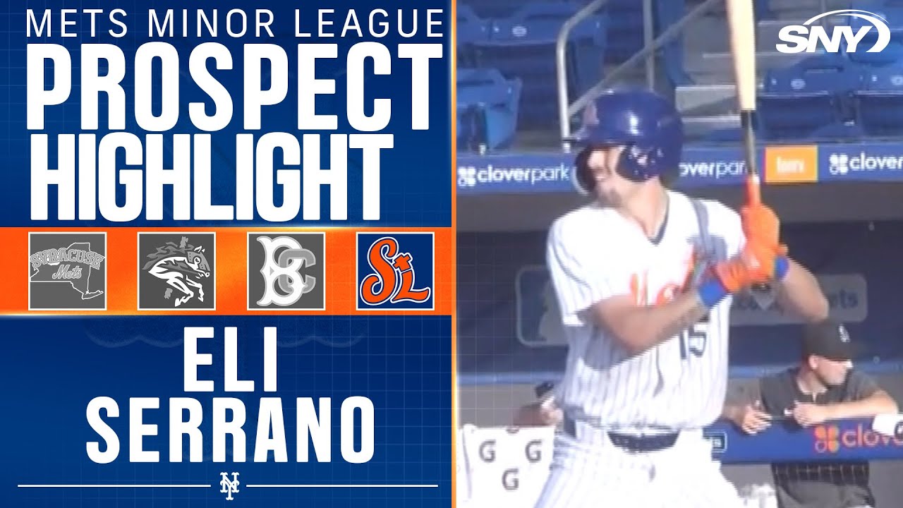 Mets 2024 draft pick Eli Serrano goes yard for St. Lucie in win | SNY