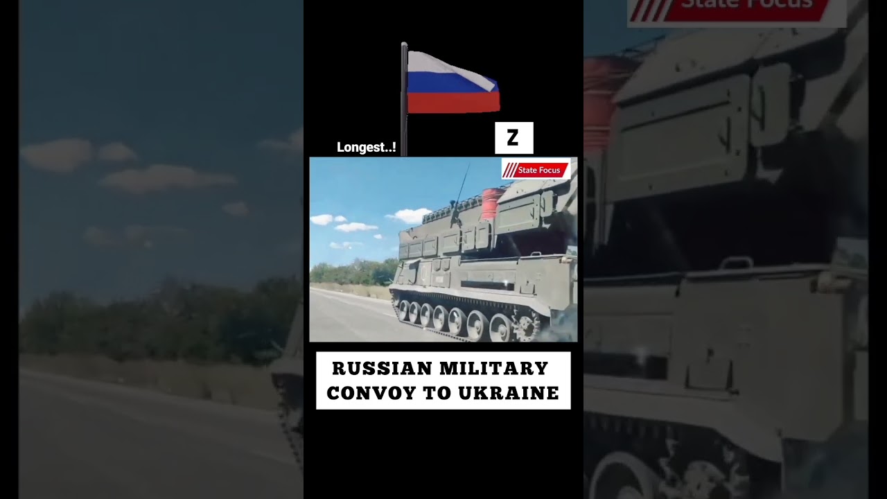 LETHAL Russian Military [ Z ] convoy to Ukraine 