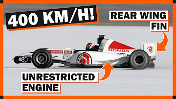 Jakou nejvyšší rychlostí jel vůz F1?
