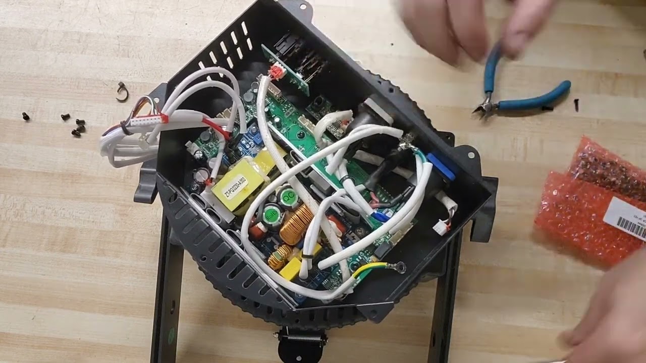 American DJ 18P-HEX Repaired - No Com On DMX Network.