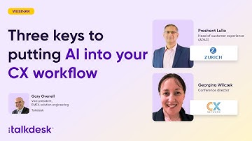 Three keys to putting AI into your CX workflow