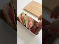 pack my breakfast with me #asmr #food #asmrfood #lifestyle #shorts #sandwich #breakfast #foodie