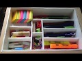 how to organize your drawers