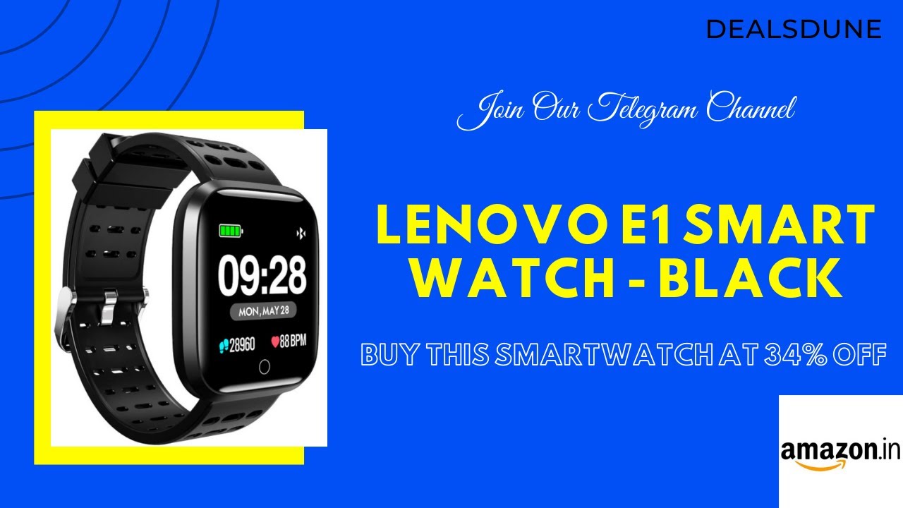lenovo e1 smartwatch