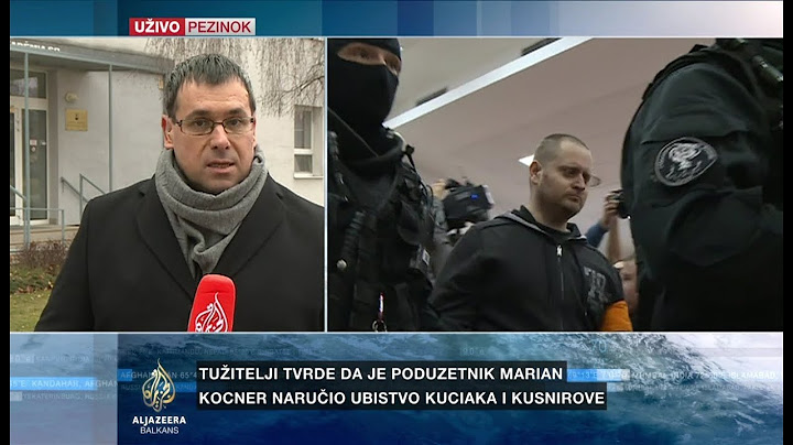 Lubej: Zaokret u slovačkom procesu stoljeća
