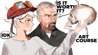 I TRIED AN ANATOMY ART COURSE