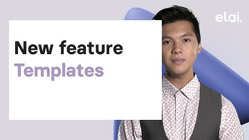 How to use: the Elai.io templates