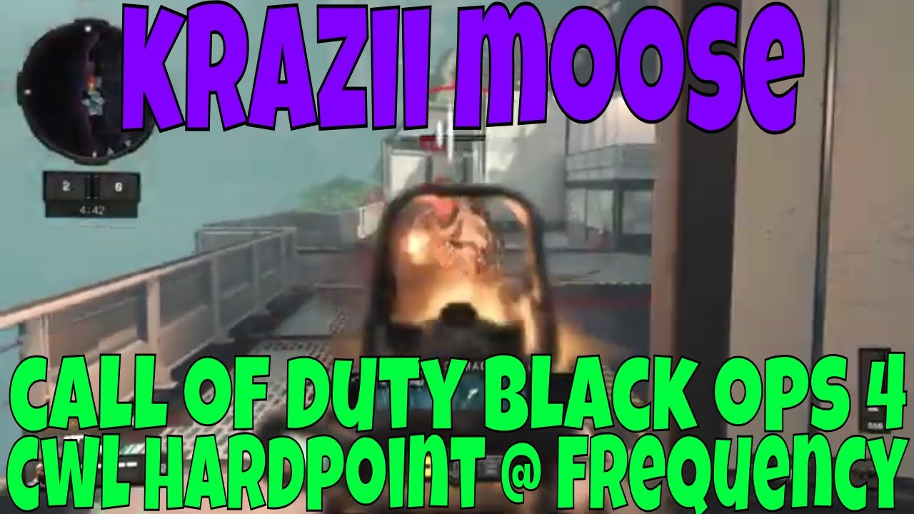 Call of Duty Black Ops 4 CWL Hardpoint @ Frequency