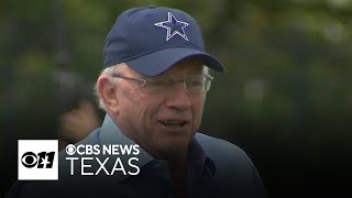 Celebrity Jerry Jones explains hand gesture during Cowboys game against Jets Profile