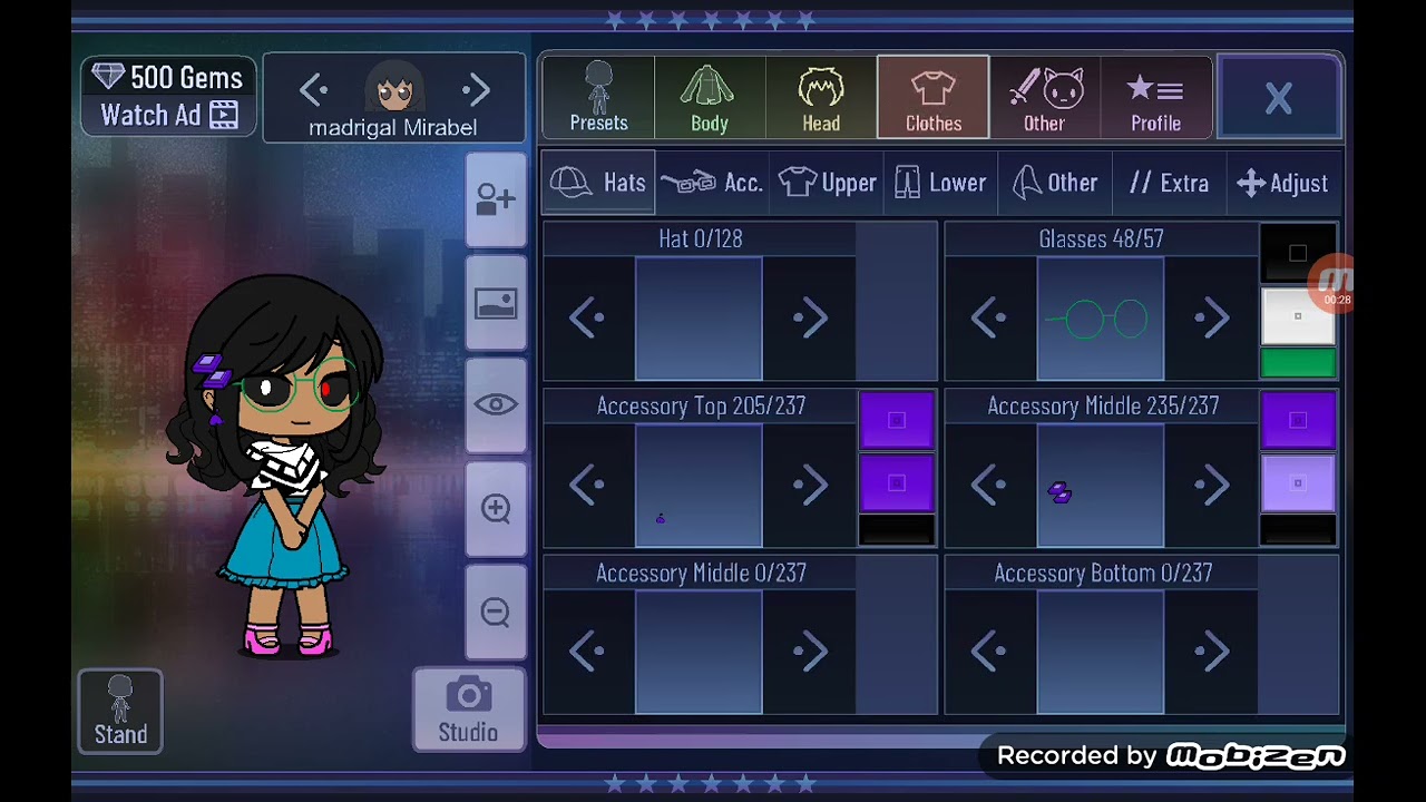 My Tutorial Of Mirabel Madrigal Animatronics (FNaF 2) On gacha club