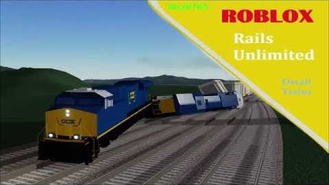 Roblox Rails Unlimited Derail Trains