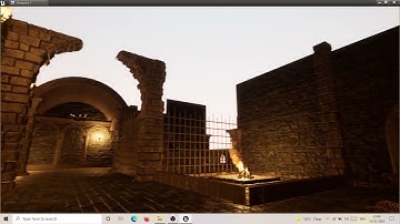 Medieval dungeon escape game developed using Unreal Engine and C++