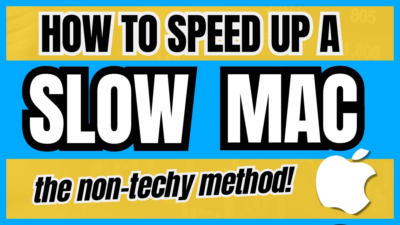 How to speed up a SLOW Mac (2024 Update) - YouTube