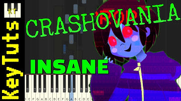 Crashovania [Errorshift - Undertale AU] - Insane Mode [Piano Tutorial] (Synthesia)
