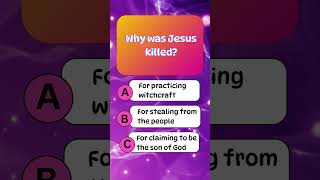 Genius Level Bible Quiz #quiz #bibletrivia #jesus