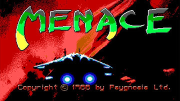 Menace (MS-DOS, 1989) - playthrough