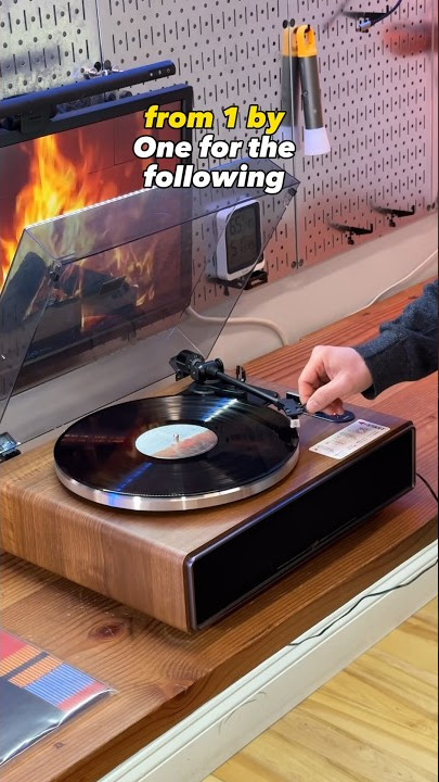 All-in-One Turntable #vinyl