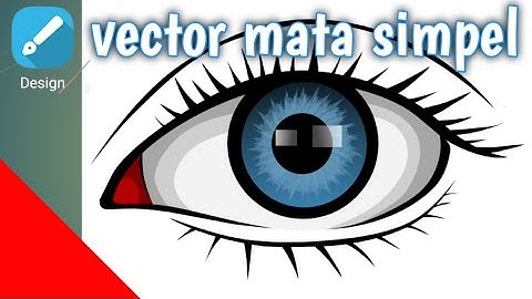 TUTORIAL VECTOR MATA SIMPEL | INFINITE DESIGN