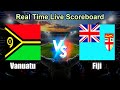 Vanuatu vs Fiji Live Score - International Friendly