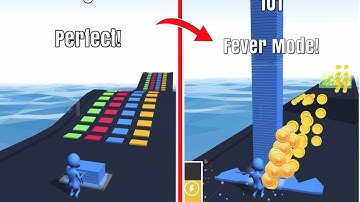 Stack Colors 🌈⭕ NEW LEVEL! Gameplay Walkthrough Android,iOS Update Mobile Game All Levels KFI56H