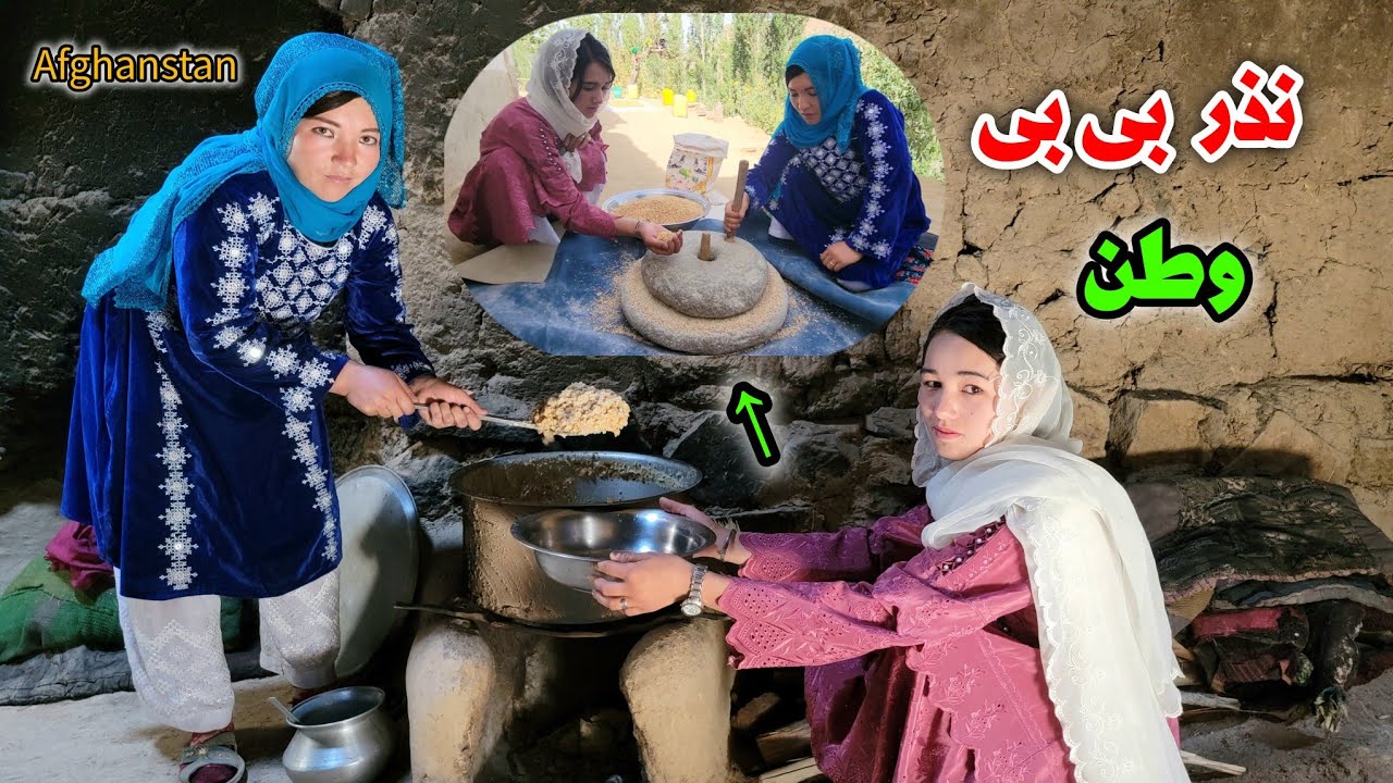 ولاگ جدید ما نذر بی بی جایتان خالی🍩🍪🥰🤲 village life in Afghanestan 