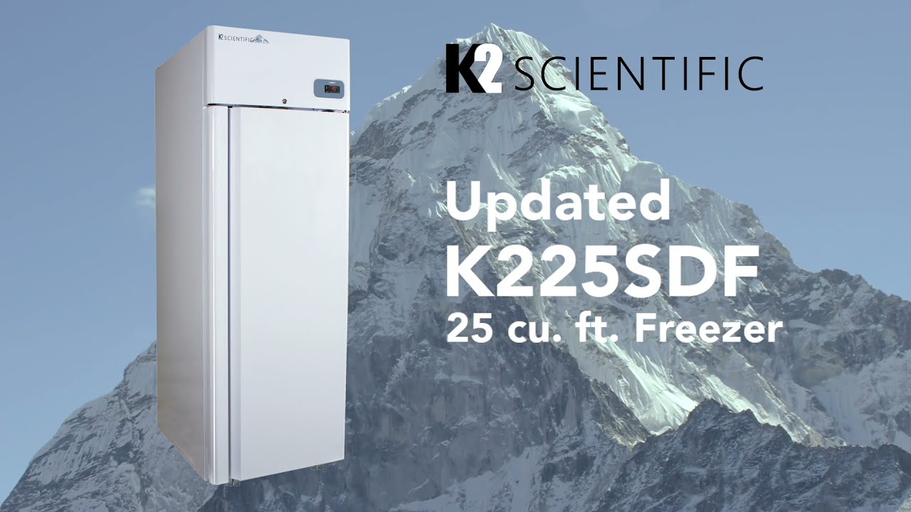 Lab Freezer | Vaccine Freezer | Updated K225SDF - K2 Scientific