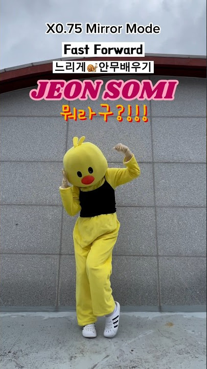 전소미(Jeon Somi) - Fast Forward 🖤 안무배우기(거울모드)🐤💗 /느리게🐌 Ver.